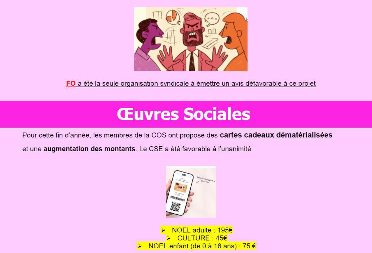 CCS : CSE du 22 octobre 2025