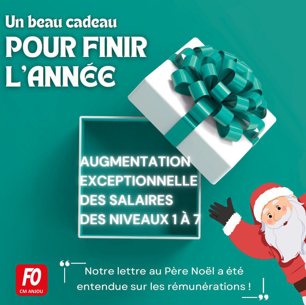 CM Anjou : Cadeau de fin d'année