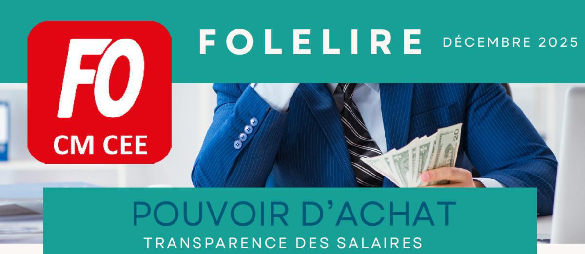 CM CEE : FOLELIRE décembre 2025 CM CEE : FOLELIRE décembre 2025