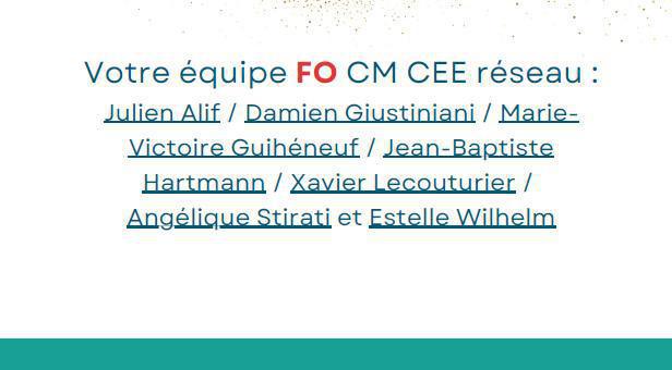 CM CEE : FOLELIRE décembre 2025 CM CEE : FOLELIRE décembre 2025