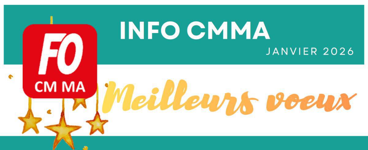 CMMA : InFO de janvier 2026 CMMA : InFO de janvier 2026