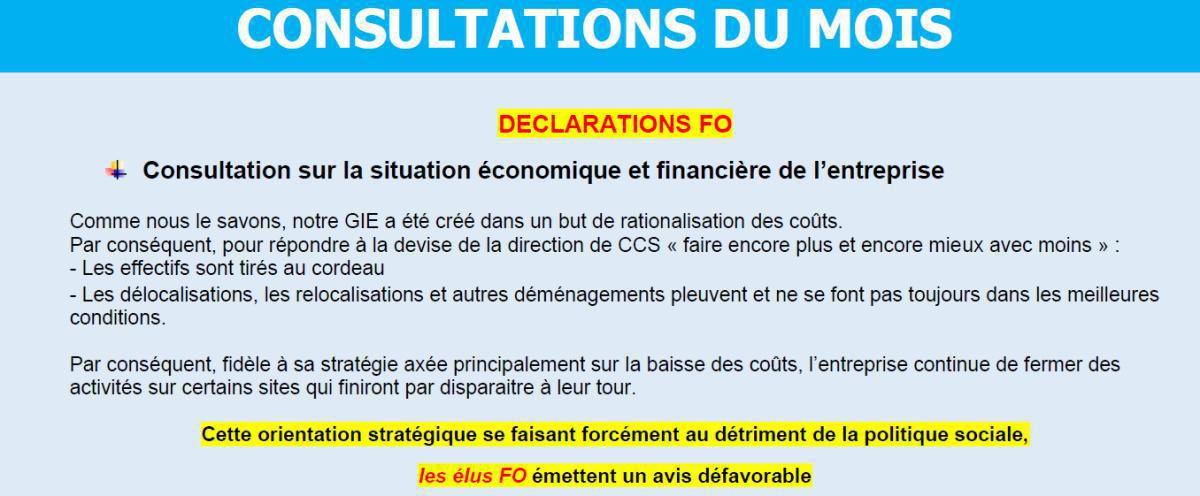 CCS : CSE du 17 décembre 2025