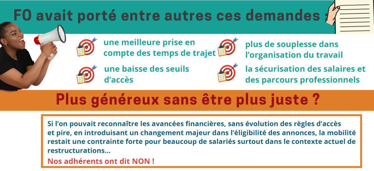 CMAF : Accord Mobilité : FO n'a pas signé. Pourquoi ?