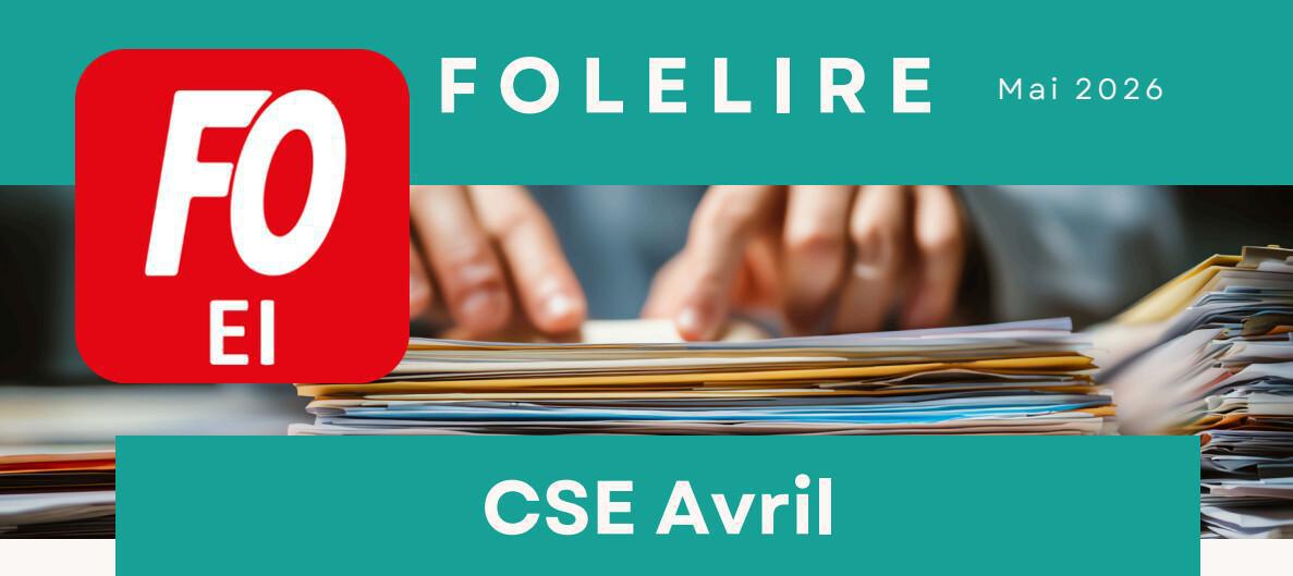 Euro Information : FOLELIRE avril 2026