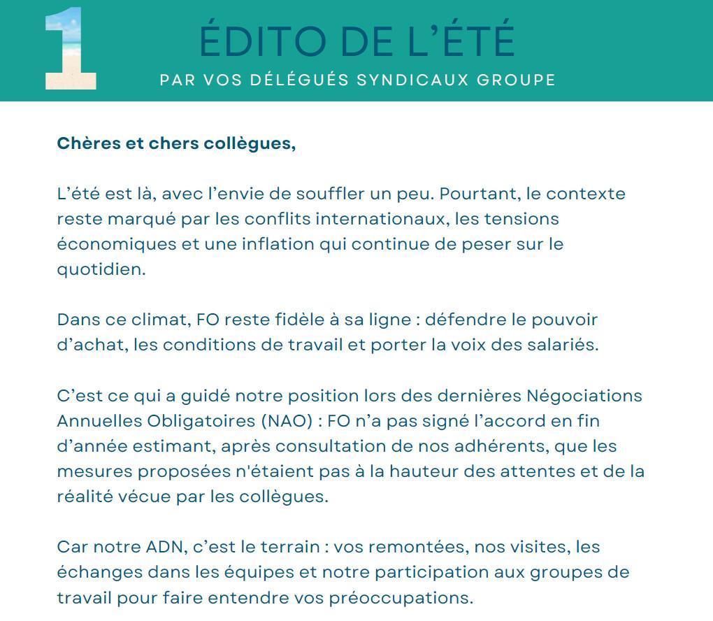 CMAF : L'INFO d'été 