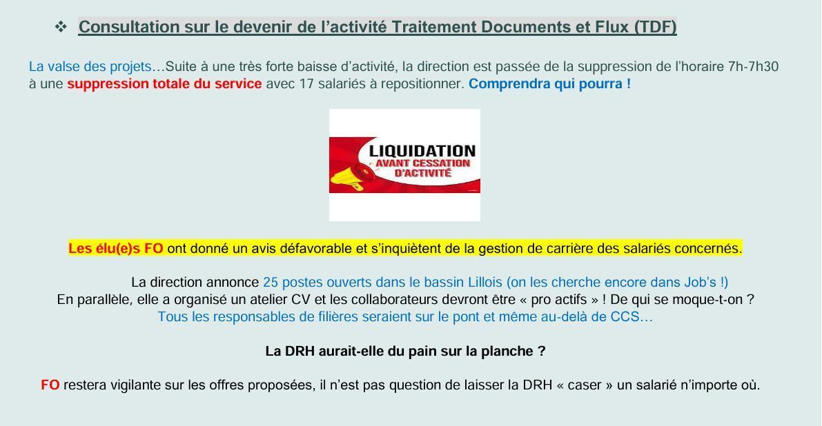 CCS : CSE de mai et juin 2026