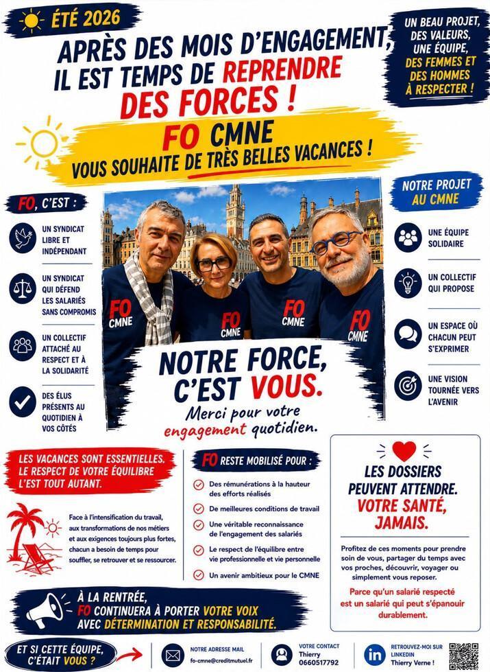 CMNE : Bonnes vacances d'été !