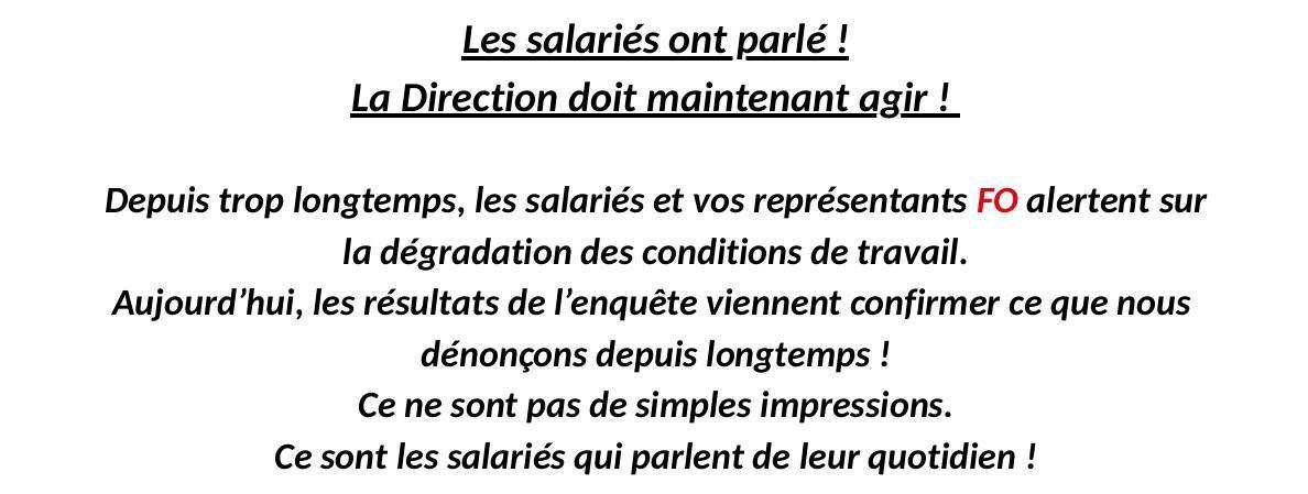 CMN : Vous avez la parole... Assez de constats, place aux actes !