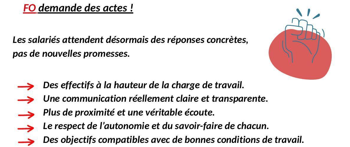 CMN : Vous avez la parole... Assez de constats, place aux actes ! CMN : Vous avez la parole... Assez de constats, place aux actes !