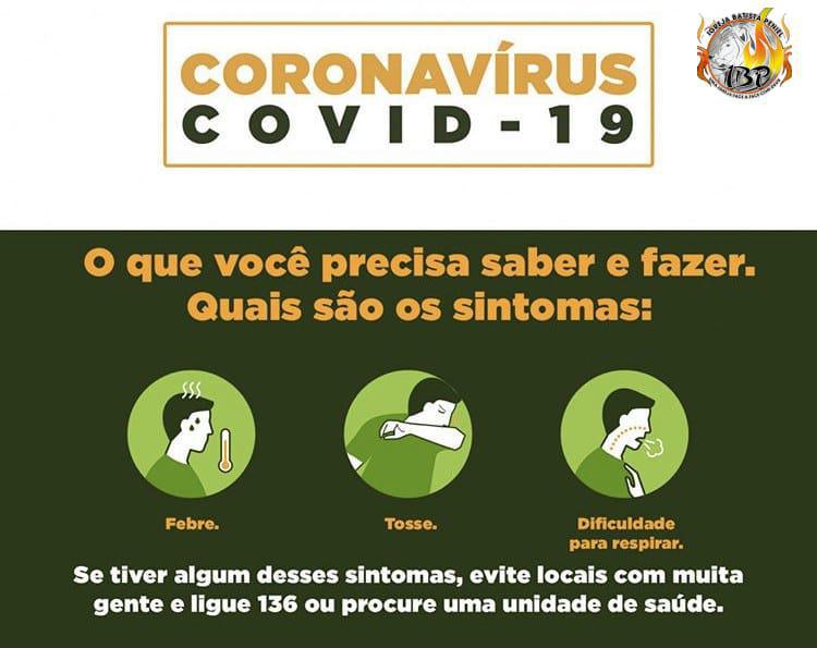Comunicado sobre Coronavírus