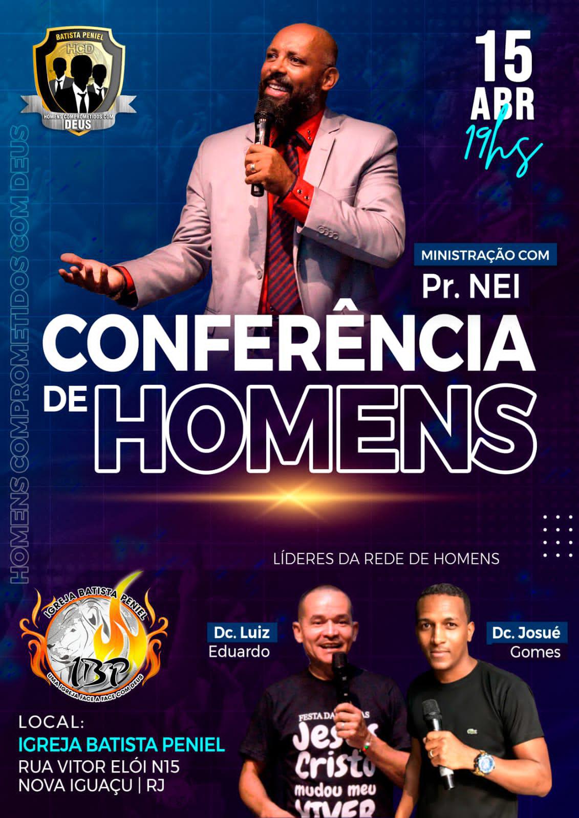CONFERÊNCIA DE HOMENS