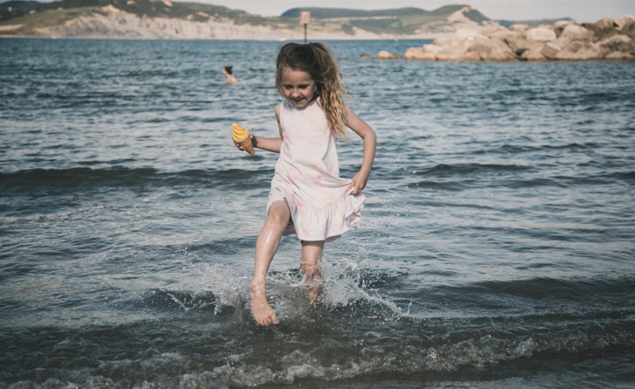 The beach