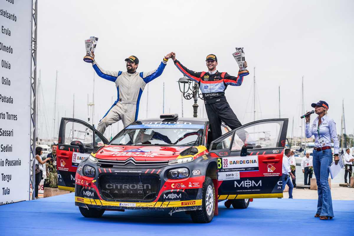 Primer podio en WRC2 para el Rallye Team Spain con Jan Solans