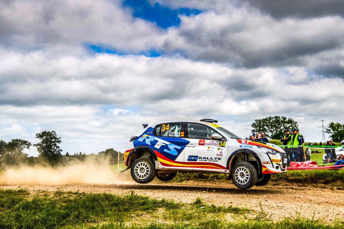 Óscar Palomo suma su segundo podio en el Junior ERC Óscar Palomo suma su segundo podio en el Junior ERC