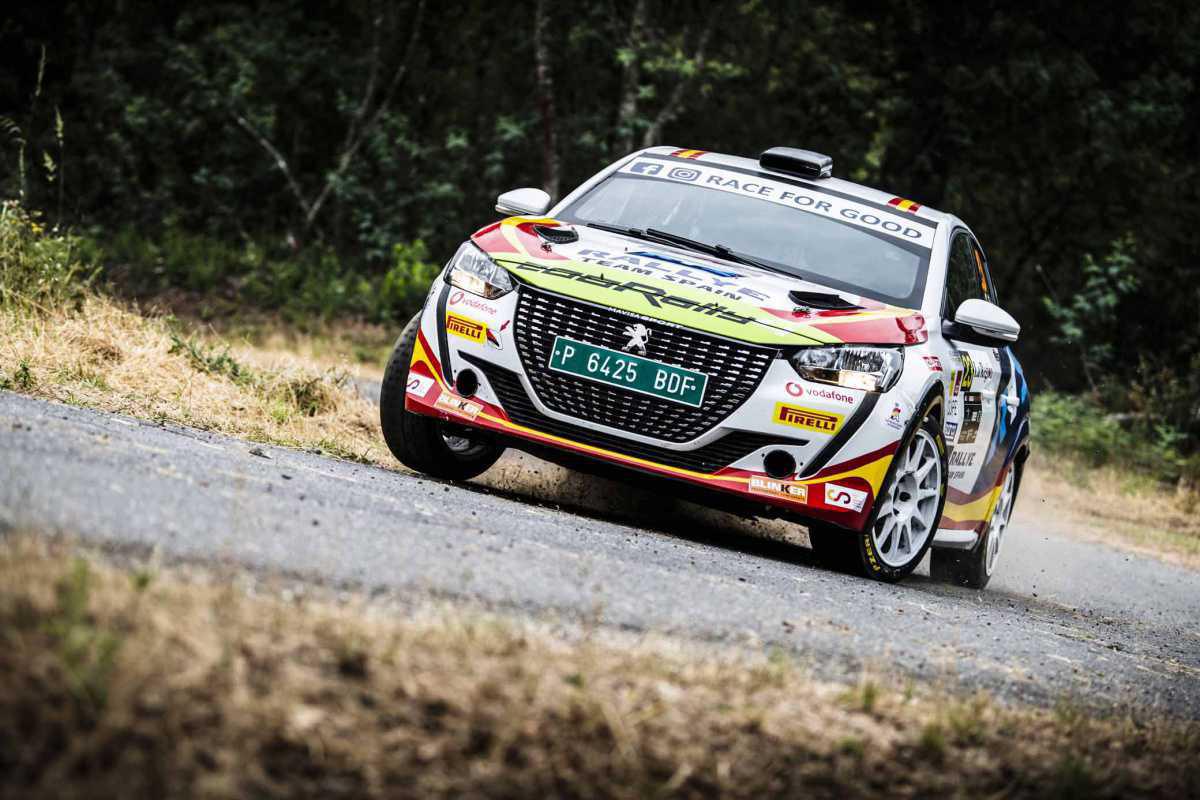 Óscar Palomo, a la caza del liderato de la Peugeot Rally Cup Ibérica Óscar Palomo, a la caza del liderato de la Peugeot Rally Cup Ibérica