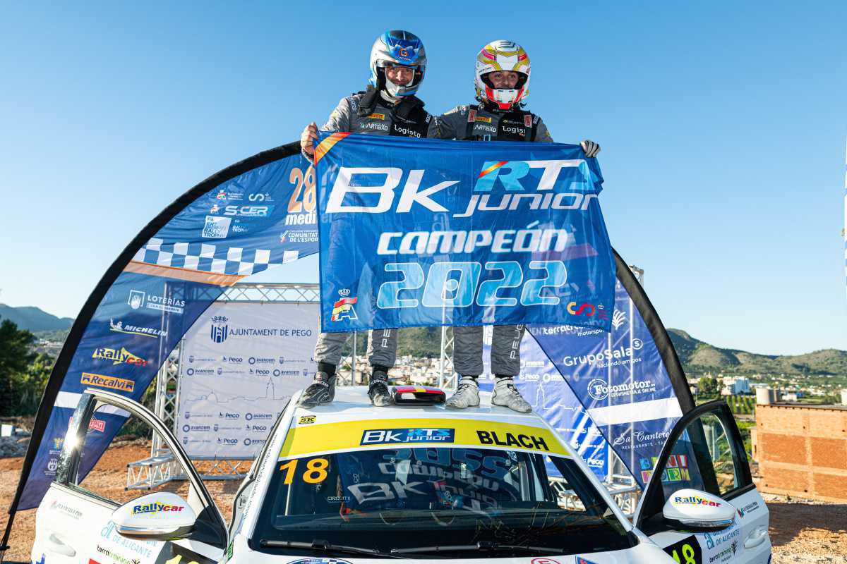 El Rallye Team Spain vuelve al Junior WRC con Roberto Blach