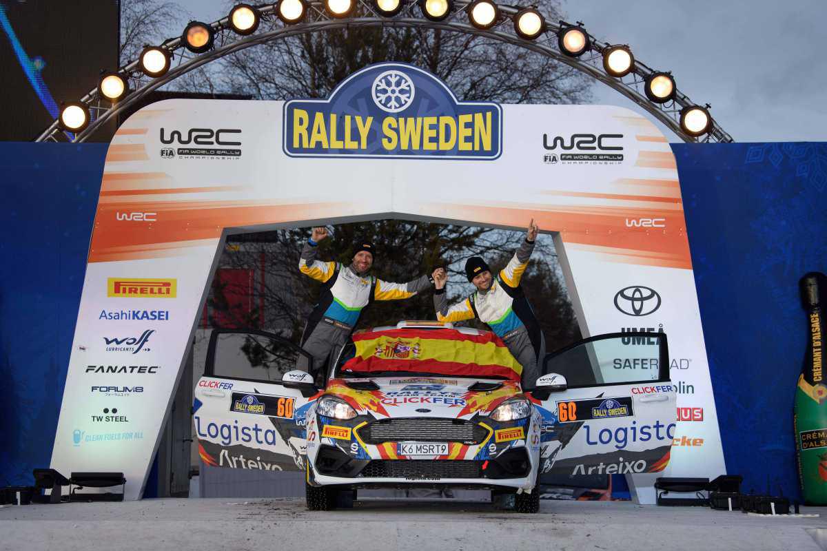 Primeros puntos en el Junior WRC para Roberto Blach