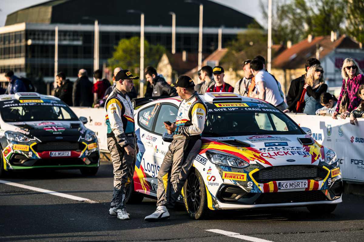 Roberto Blach debuta sobre tierra en el Junior WRC