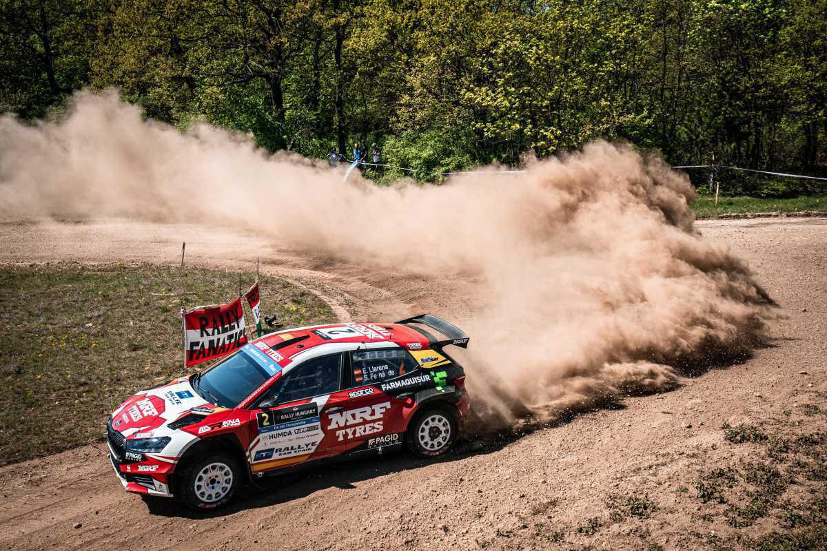 Efrén Llarena, sin suerte en Hungría Efrén Llarena, sin suerte en Hungría