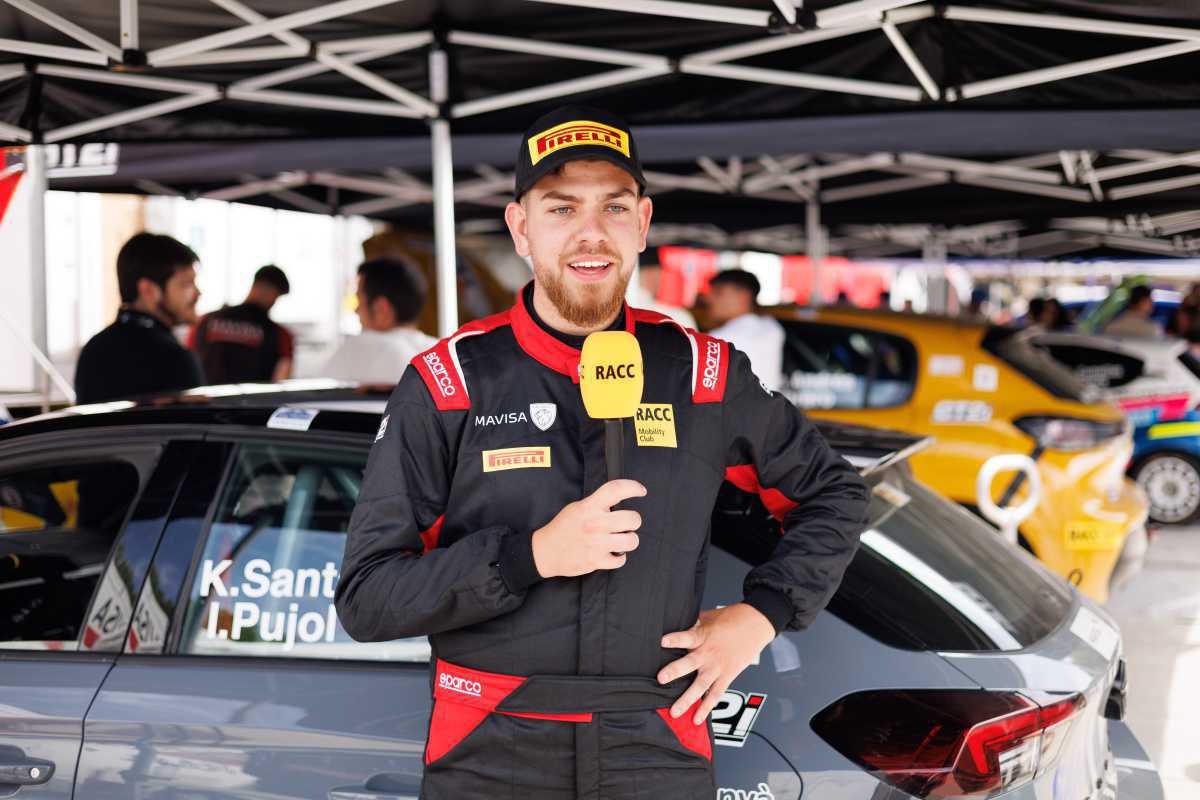 Kilian Santana debuta como piloto real con un segundo puesto en el Volant RACC Kilian Santana debuta como piloto real con un segundo puesto en el Volant RACC