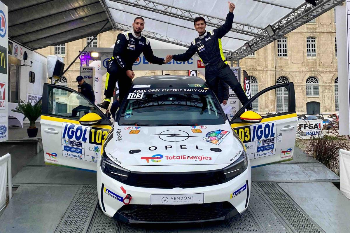 Sito Español logra el primer triunfo para Opel España en la ADAC Opel Electric Rally Cup