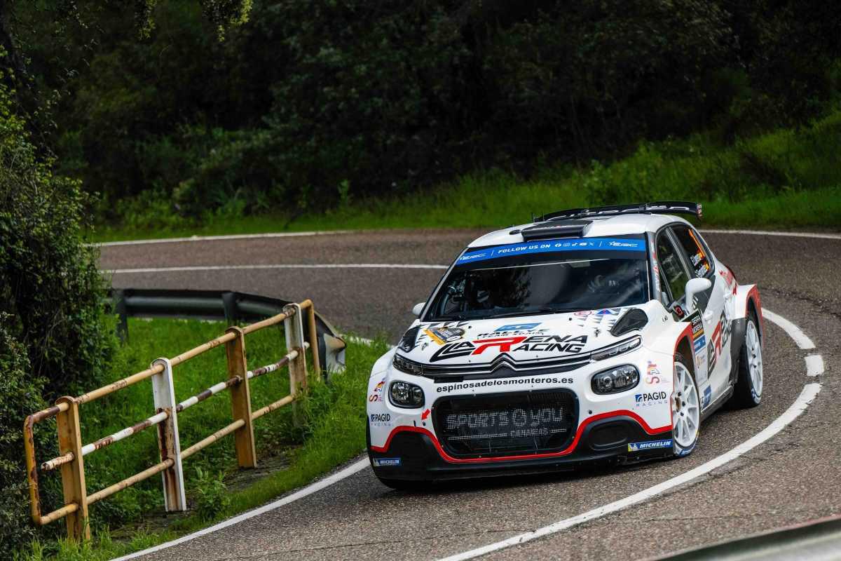 Estreno triunfal de Sergi Pérez en el ERC Junior con el Rallye Team Spain