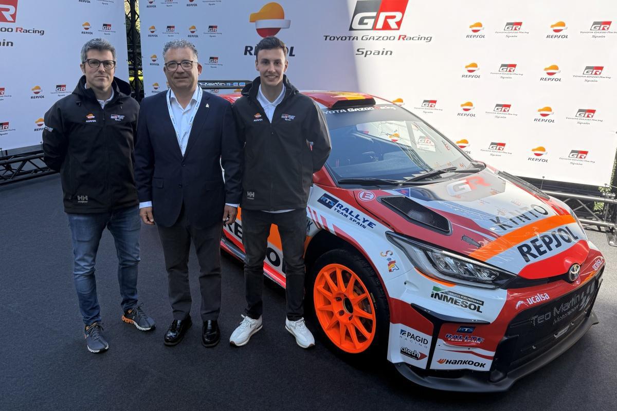 Repsol regresa al WRC con Alejandro Cachón y Toyota Gazoo Racing Spain