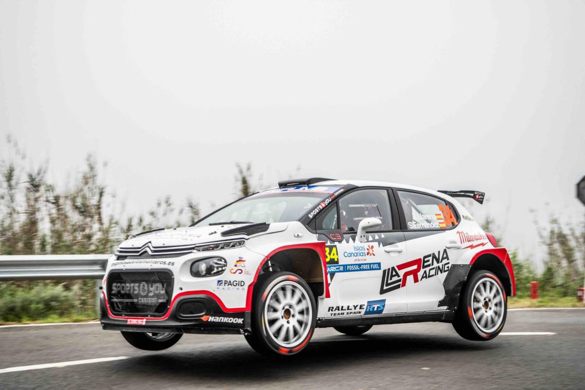 Alejandro Cachón vence en Canarias y lidera el mejor resultado global del Rallye Team Spain en WRC2