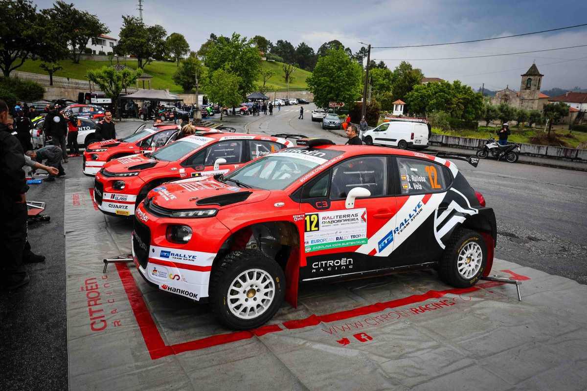 Jan Solans, Alejandro Cachón y Diego Ruiloba, juntos por primera vez con el Rallye Team Spain Jan Solans, Alejandro Cachón y Diego Ruiloba, juntos por primera vez con el Rallye Team Spain