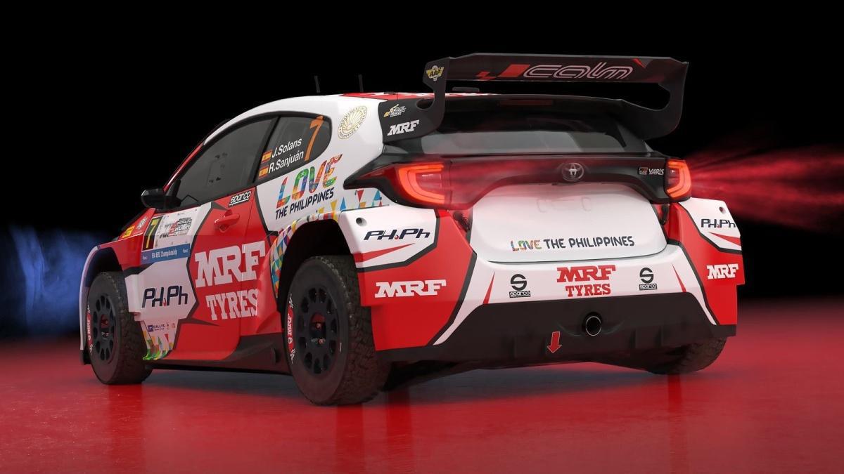 Jan Solans, piloto oficial de MRF Tyres en el Rallye di Roma Capitale Jan Solans, piloto oficial de MRF Tyres en el Rallye di Roma Capitale