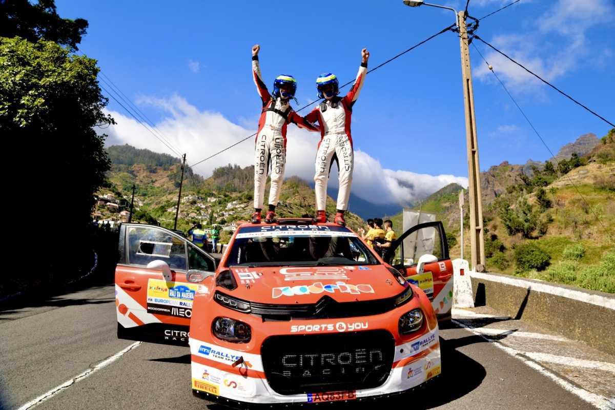 Diego Ruiloba repite victoria en el Rallye de Madeira Diego Ruiloba repite victoria en el Rallye de Madeira