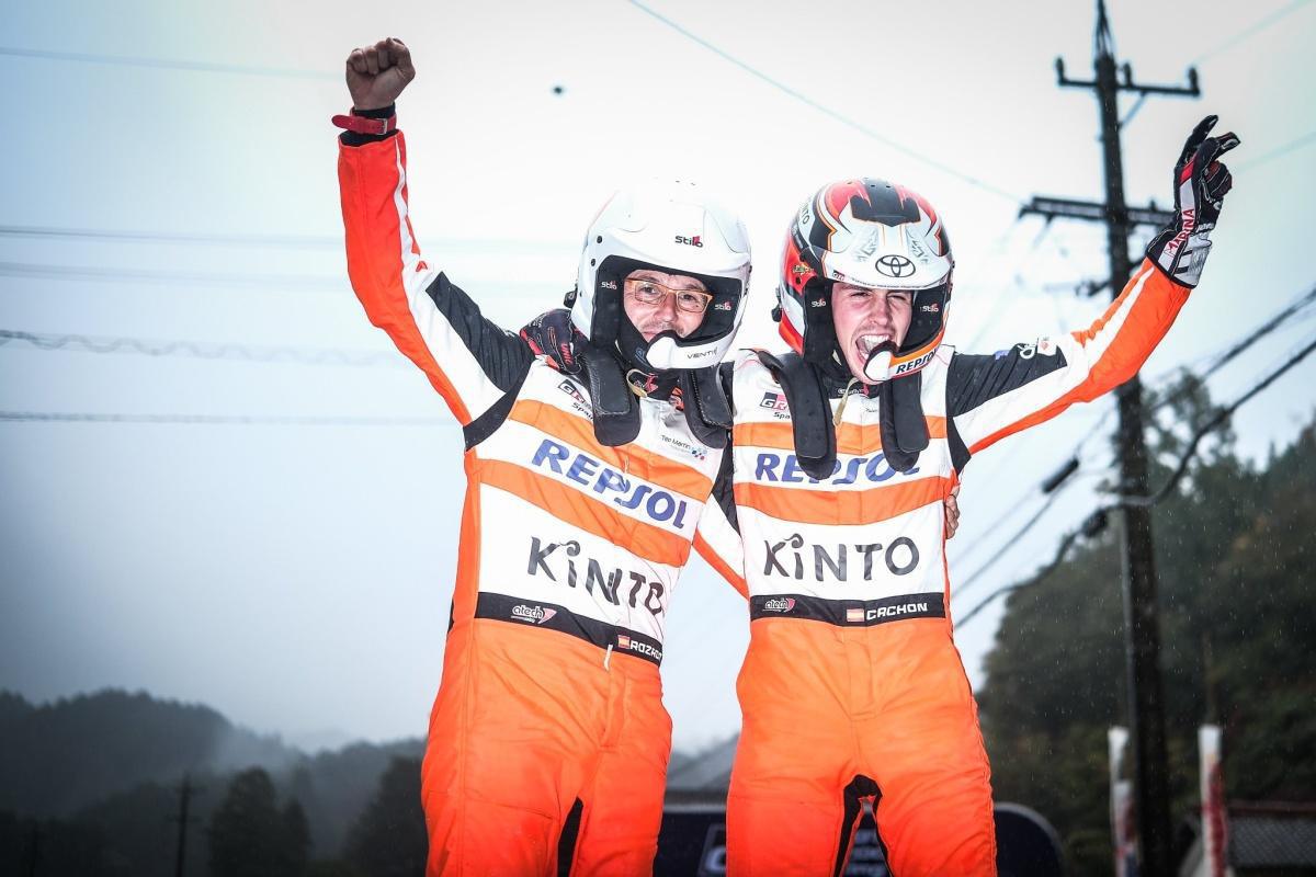 Triunfo de Alejandro Cachón en el Rallye de Japón y doble podio español con Jan Solans