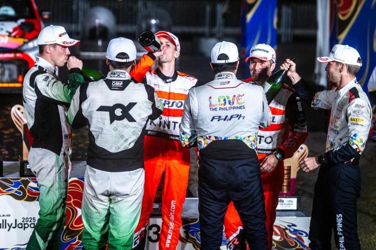 Triunfo de Alejandro Cachón en el Rallye de Japón y doble podio español con Jan Solans