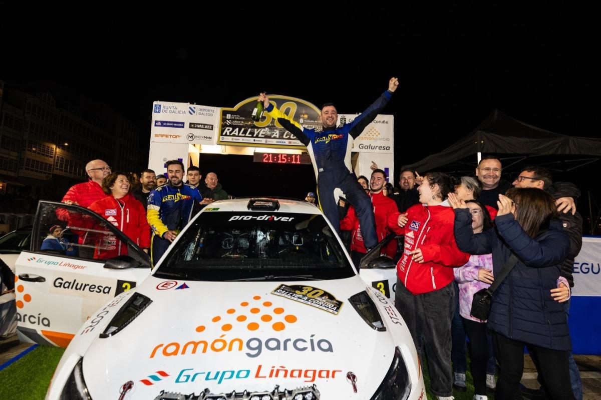 Primer triunfo absoluto para Santi García Primer triunfo absoluto para Santi García