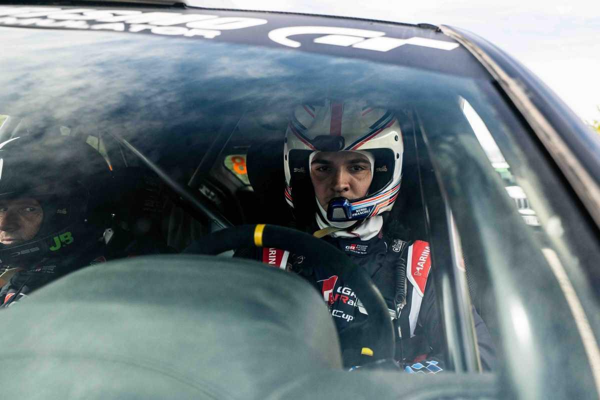 Sergi Francolí, en el primer escalón del S-CER con un Toyota GR Yaris Rally2 Sergi Francolí, en el primer escalón del S-CER con un Toyota GR Yaris Rally2