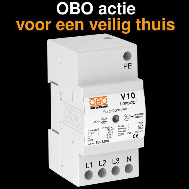 Overspanningsafleider V10 Compact