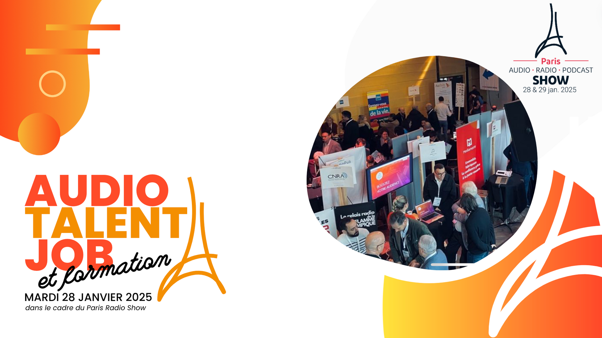 Paris Radio Show : un tremplin pour l’emploi et la formation dans l’audio