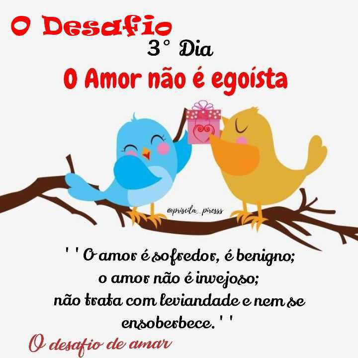 O Desafio de Amar