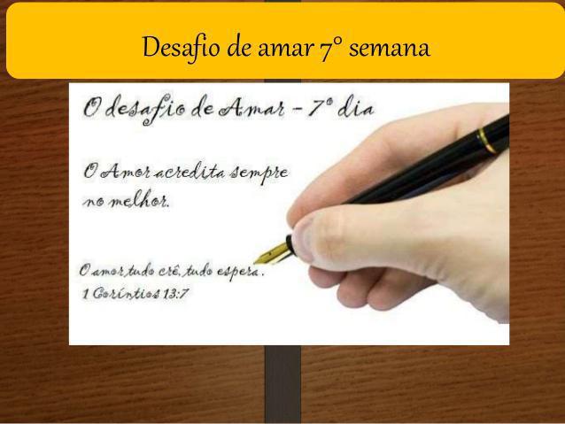 O Desafio de Amar