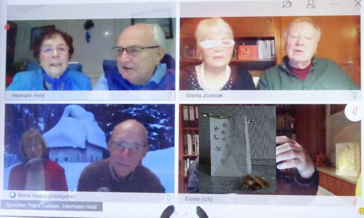 Virtuelle Weihnachtsfeier bei der Seniorenvertretung Haren Virtuelle Weihnachtsfeier bei der Seniorenvertretung Haren