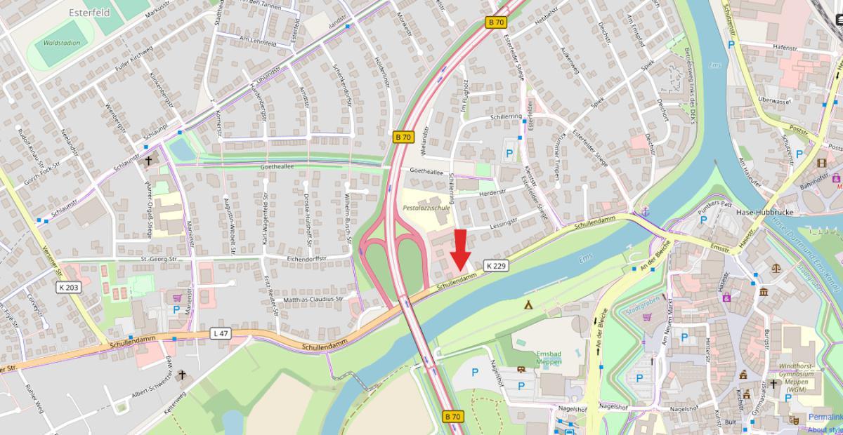 Neuer Pendlerparkplatz in Meppen