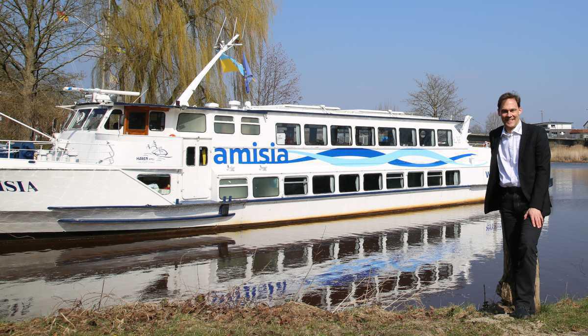 Die Amisia lässt die Leinen los