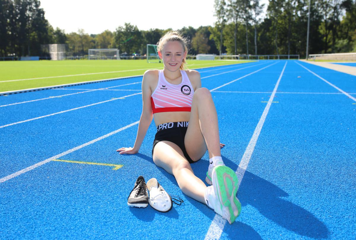Nele Heymann Reservistin für die U20 Leichtathletik-EM