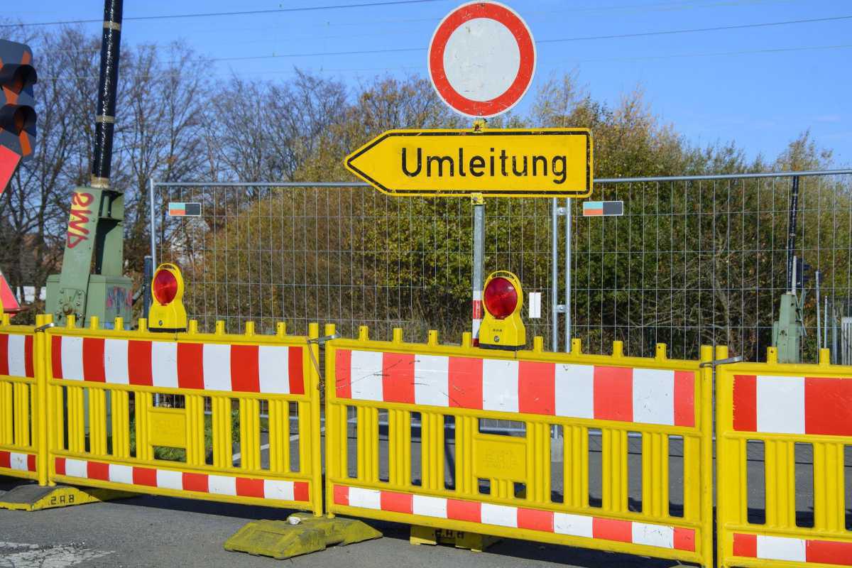 B408 wird für weitere Bauabschnitte gesperrt