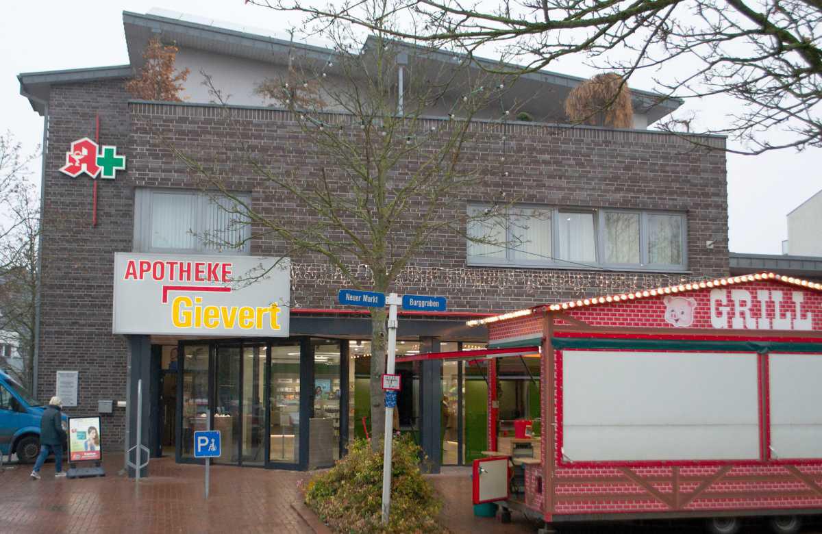Umbau der Apotheke Gievert vollendet Umbau der Apotheke Gievert vollendet