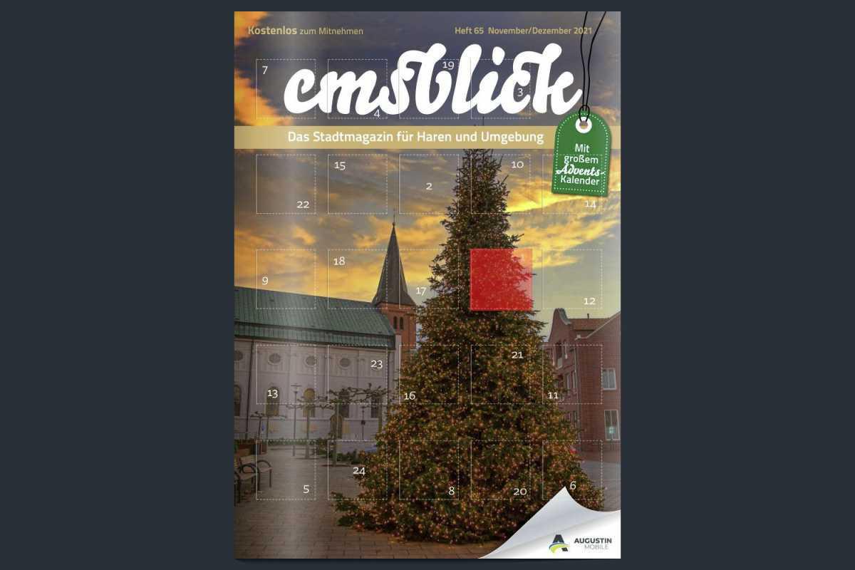 Erstes Türchen des Emsblick-Adventskalenders