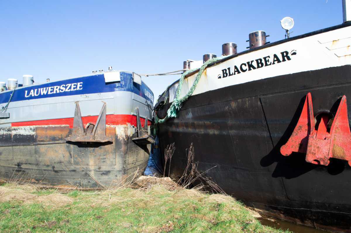 Schiffskollision auf der Ems bei Haren Schiffskollision auf der Ems bei Haren