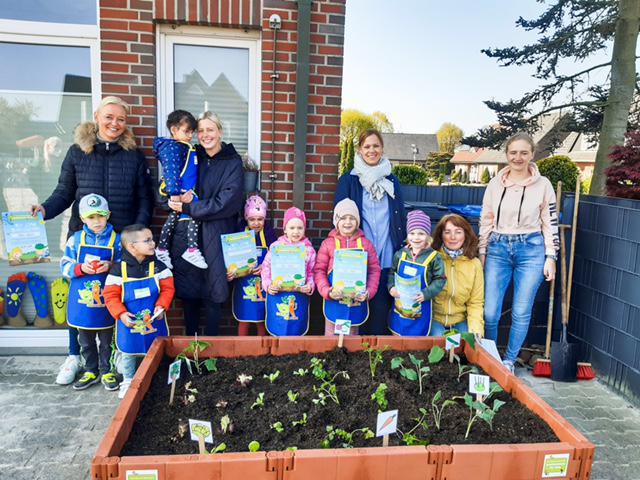 Kindertagesstätten in Haren bepflanzen Gemüsebeete Kindertagesstätten in Haren bepflanzen Gemüsebeete
