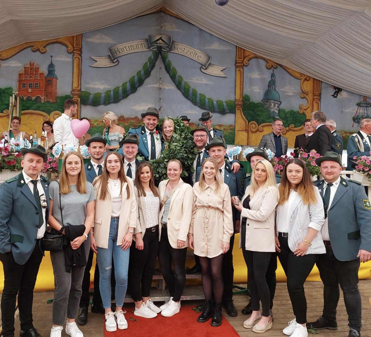 König Marcel: Die Altenberger Schützen haben einen neuen König König Marcel: Die Altenberger Schützen haben einen neuen König