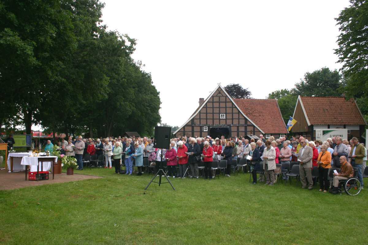 Plattdeutsche Messe an der Mersmühle
